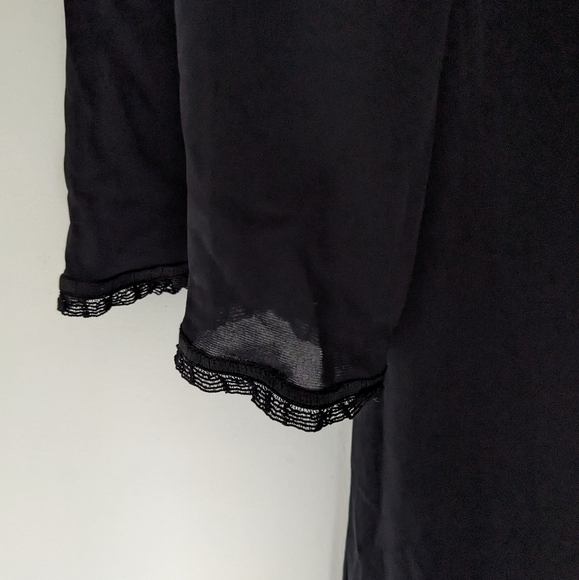 ✨ VINTAGE Witchy La Vie en Rose Robe - Picture 4 of 7